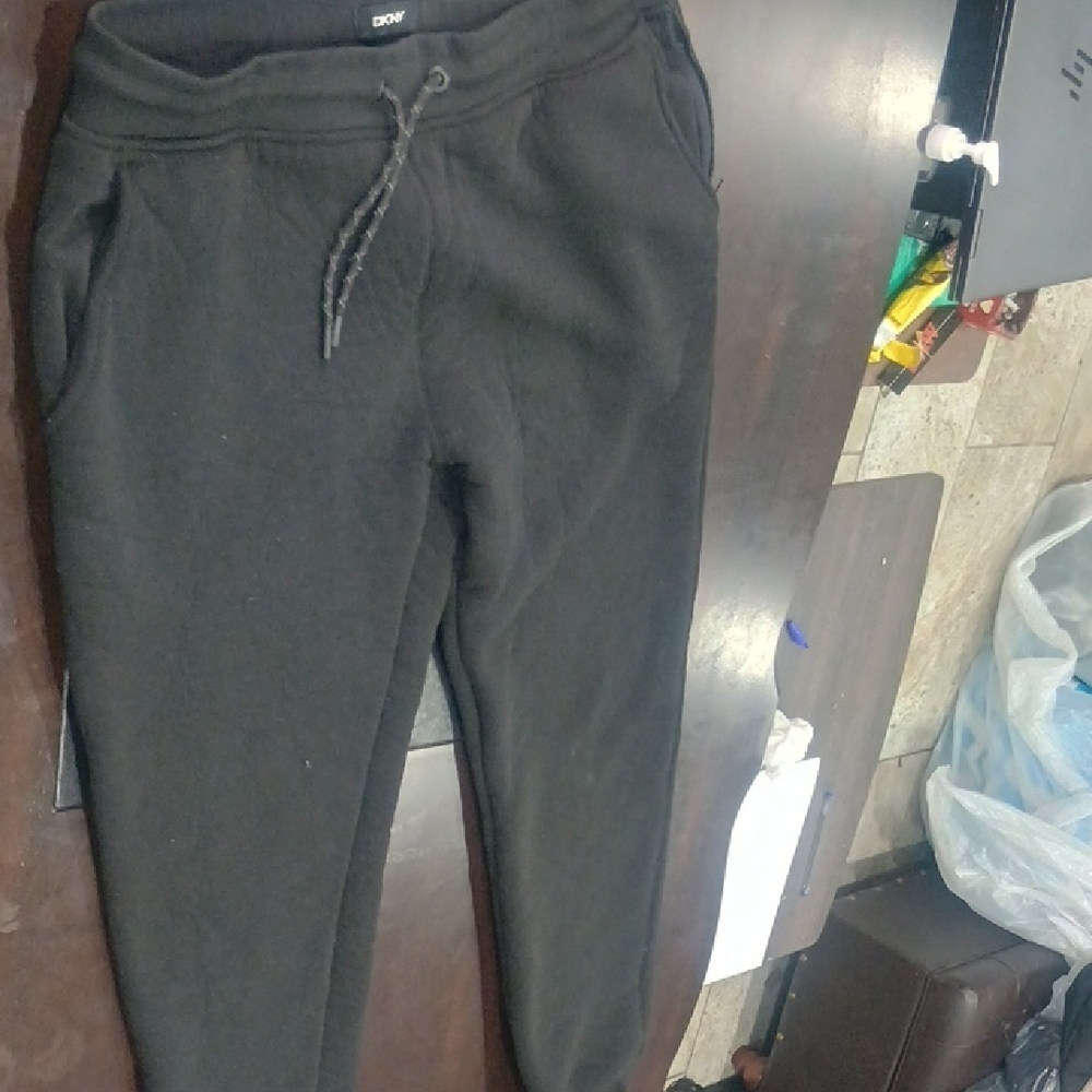 DKNY Black Sweatpants for Men